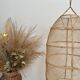 Lampshade in rafia