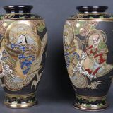 Paire de vases de Satsuma