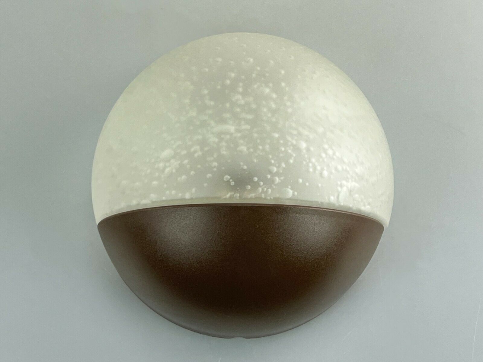 60's 70's Wall Light Sconce Lamp Wall Lamp Glass Plastic Space Age