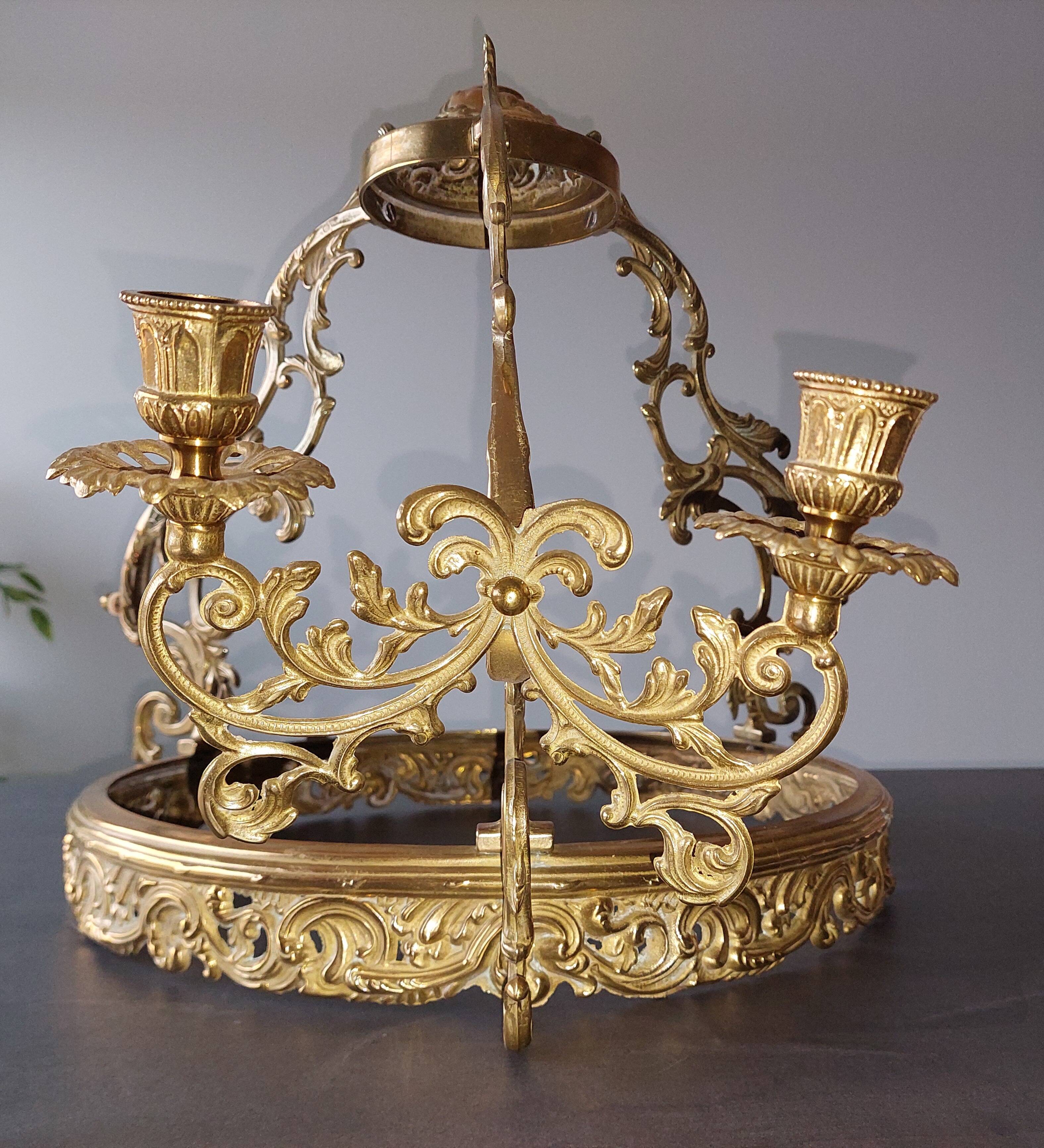 BRASS SUSPENSION LAMP