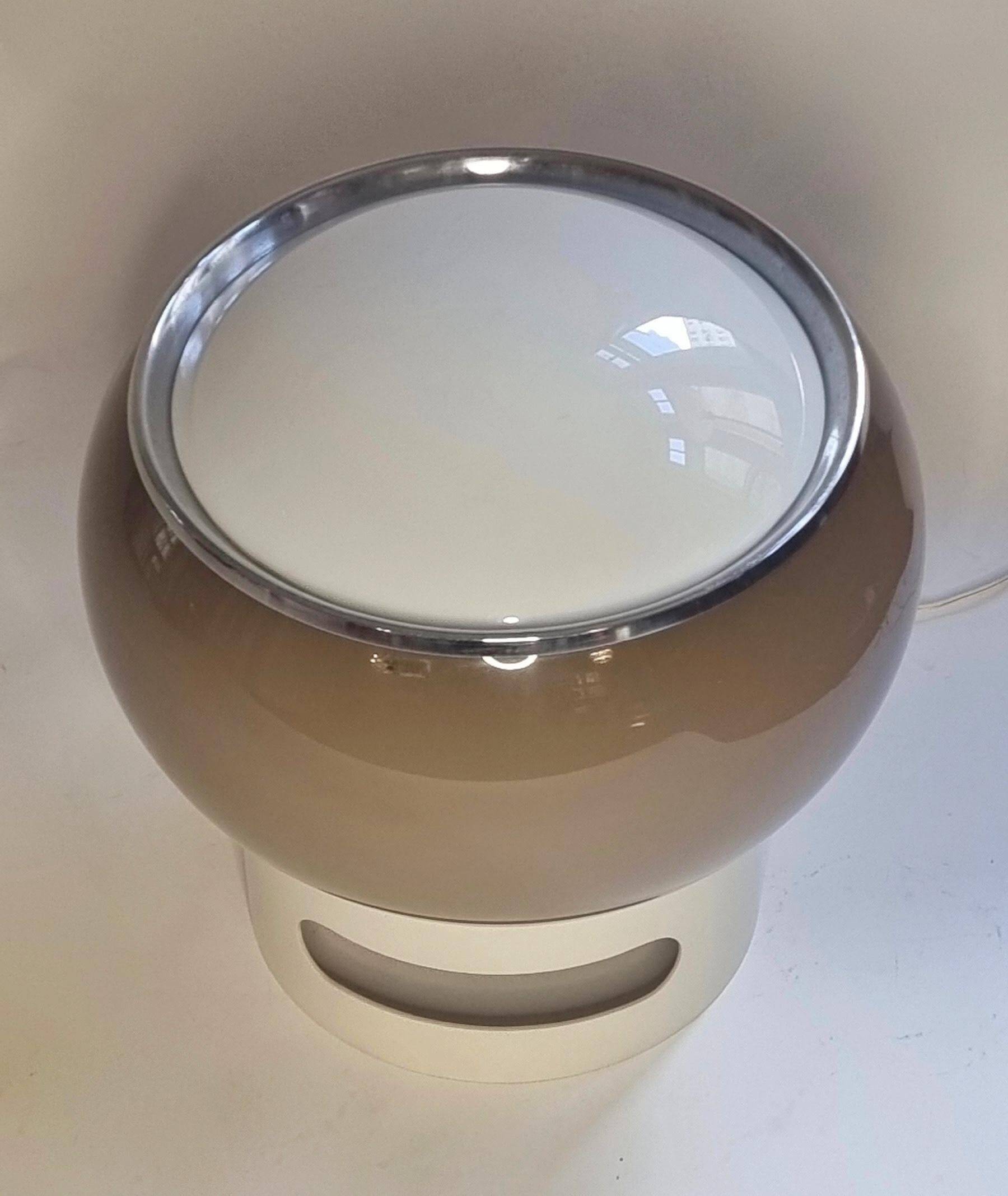 Clan Model Lamp Chrome & Acrylic Mid-Century Modern 1960s