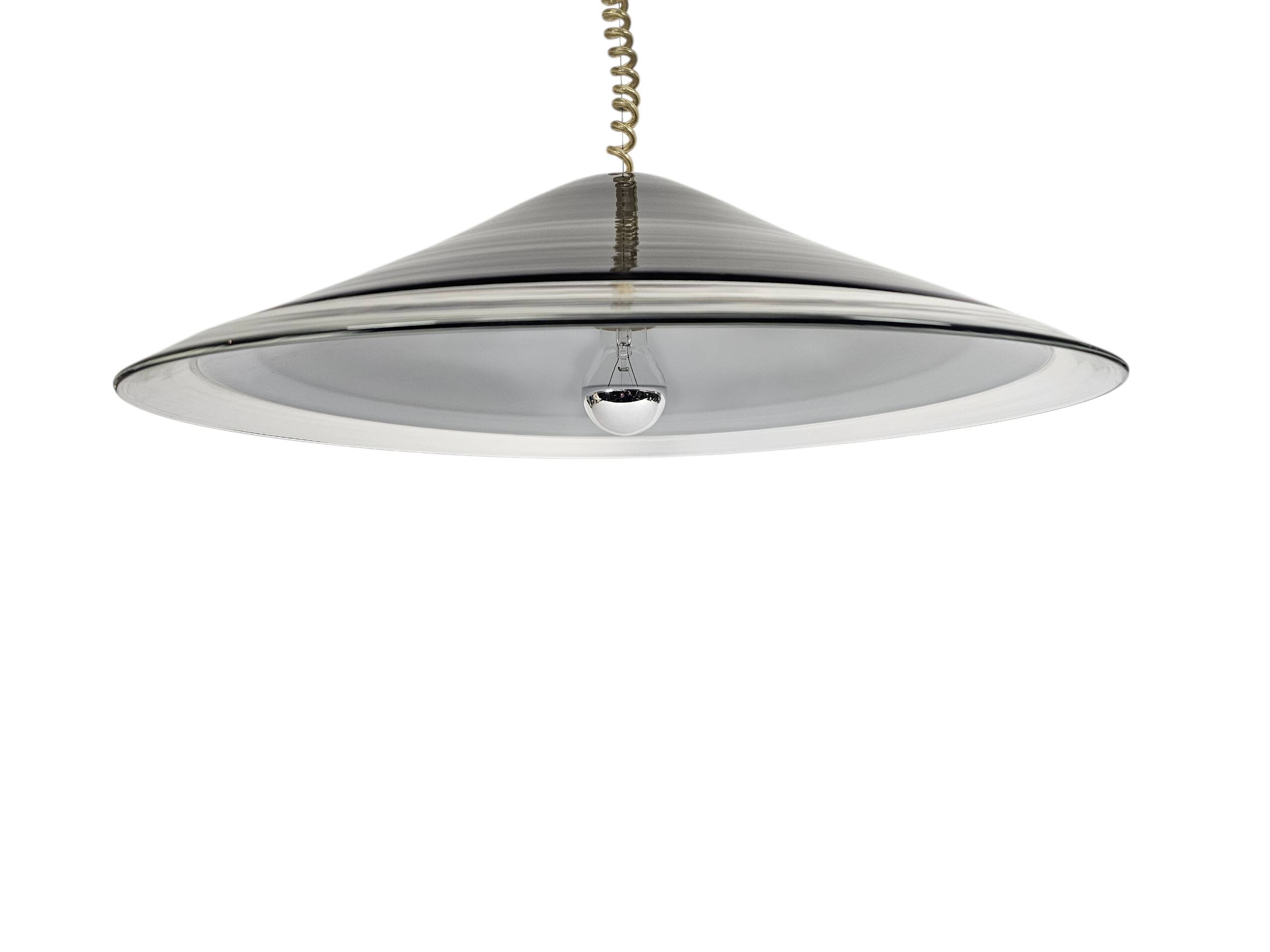 Leucos - Renato Toso - model Melania - XL ceiling lamp - Italy - 1968