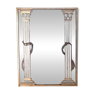 Monumental classic italian mirror, 1970