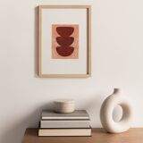 Painting on paper - H461 - Signed Eawy