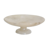 Compotier, flat on alabaster pedestal, 1960
