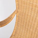 Vintage Architectural Italian design armchair