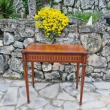 Small desk table in marquetry