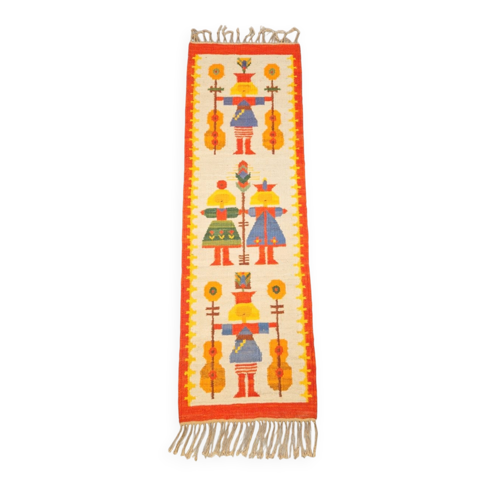 Vintage Chapel Kilim by Maria Domanska for Wawel Broste Kobe, Denmark, 1960s