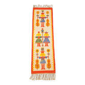 Tapis kilim vintage Chapel par Maria Domanska pour Wawel Broste Kobe, Danemark, années 1960.