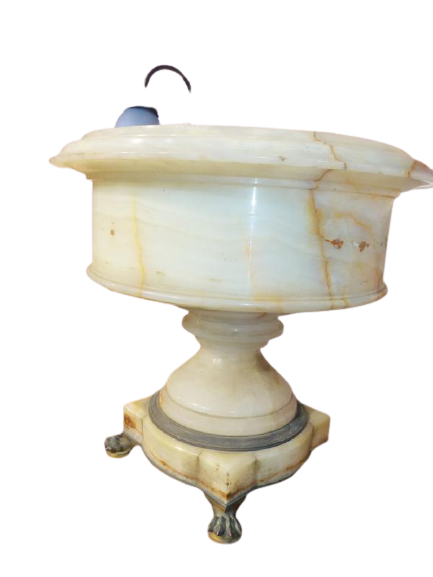 Important vasque onyx second napoleon empire 3 feet claws very beautiful quality