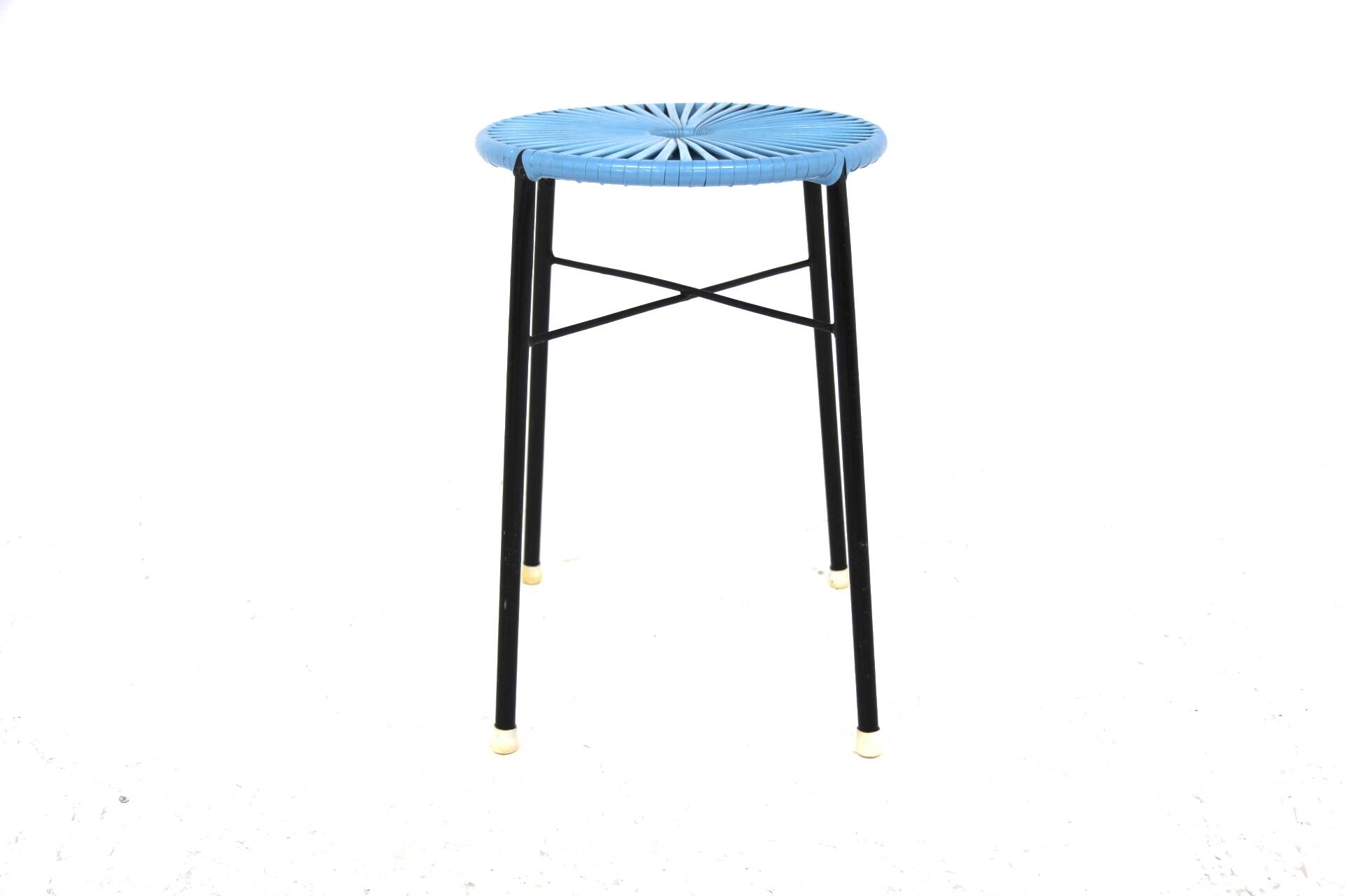 Metal and plastic stool, Sweden, 1950