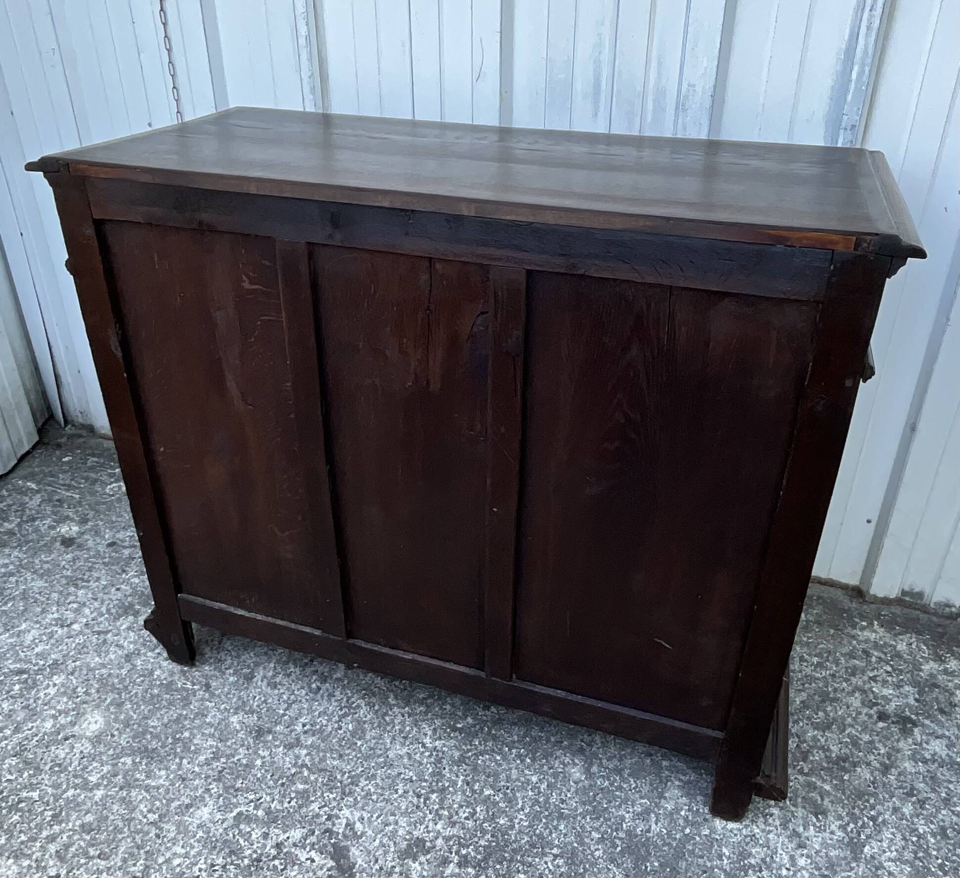 Solid Oak Storage Unit – Country Style, Late 19th Century