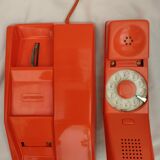Orange Vintage Contempra Rotary Telephone