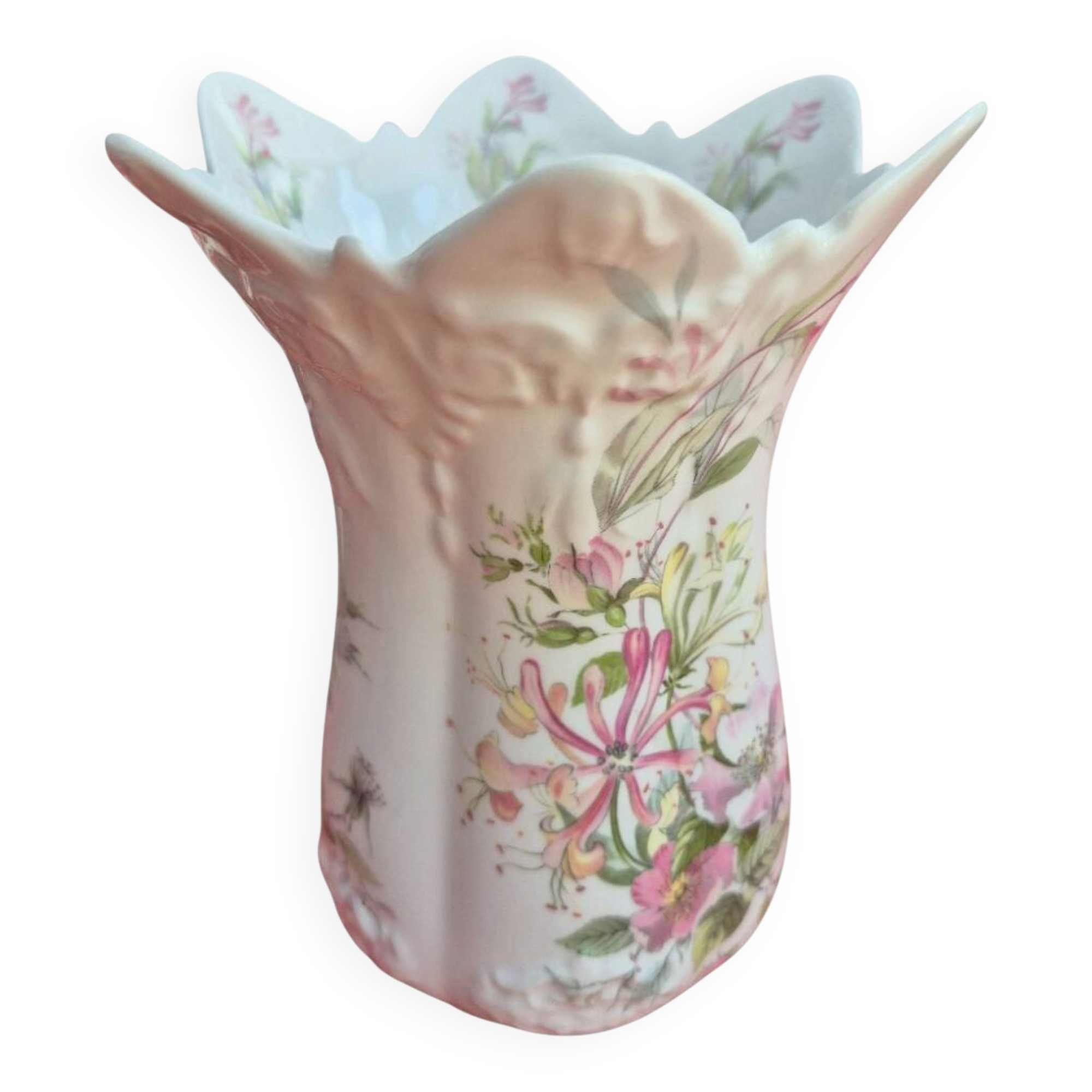 Victorian tulip vase