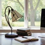 Lampe Tiffany couleur cuivrée