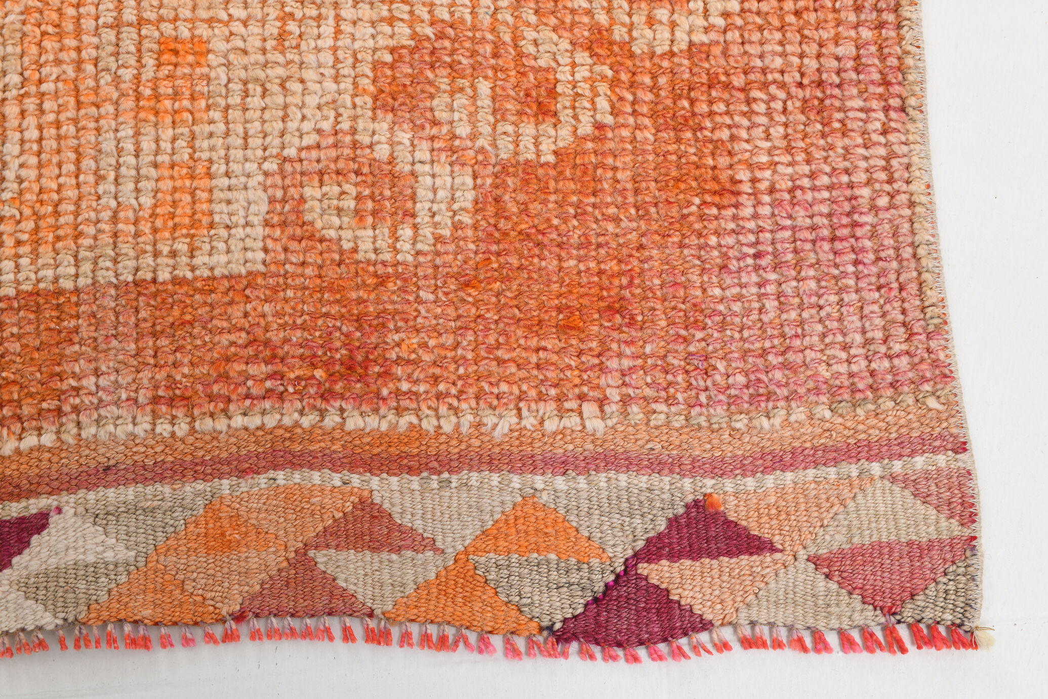 3x12 modern vintage runner rug, 96x355cm