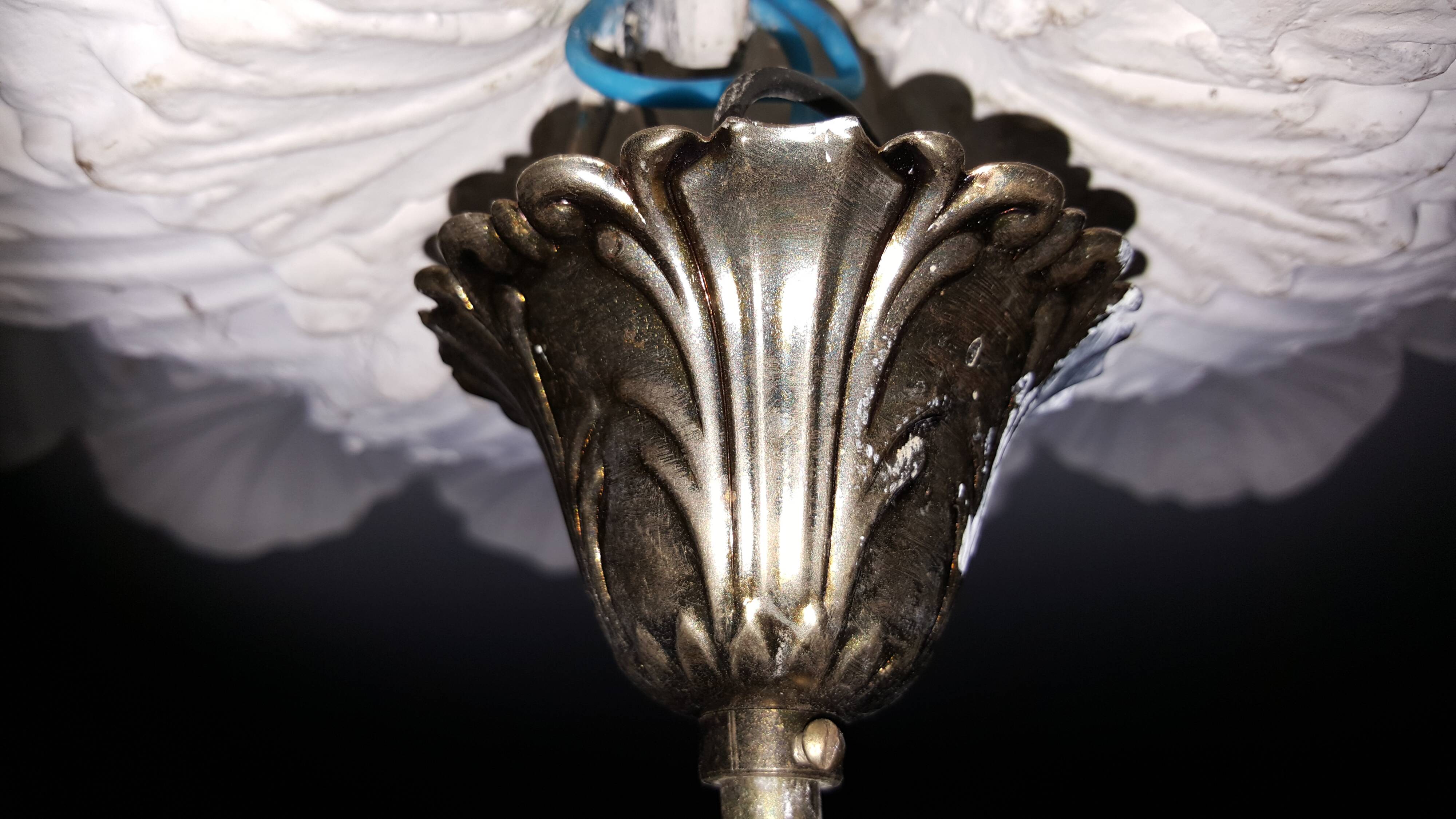 Hot air balloon chandelier with tassels