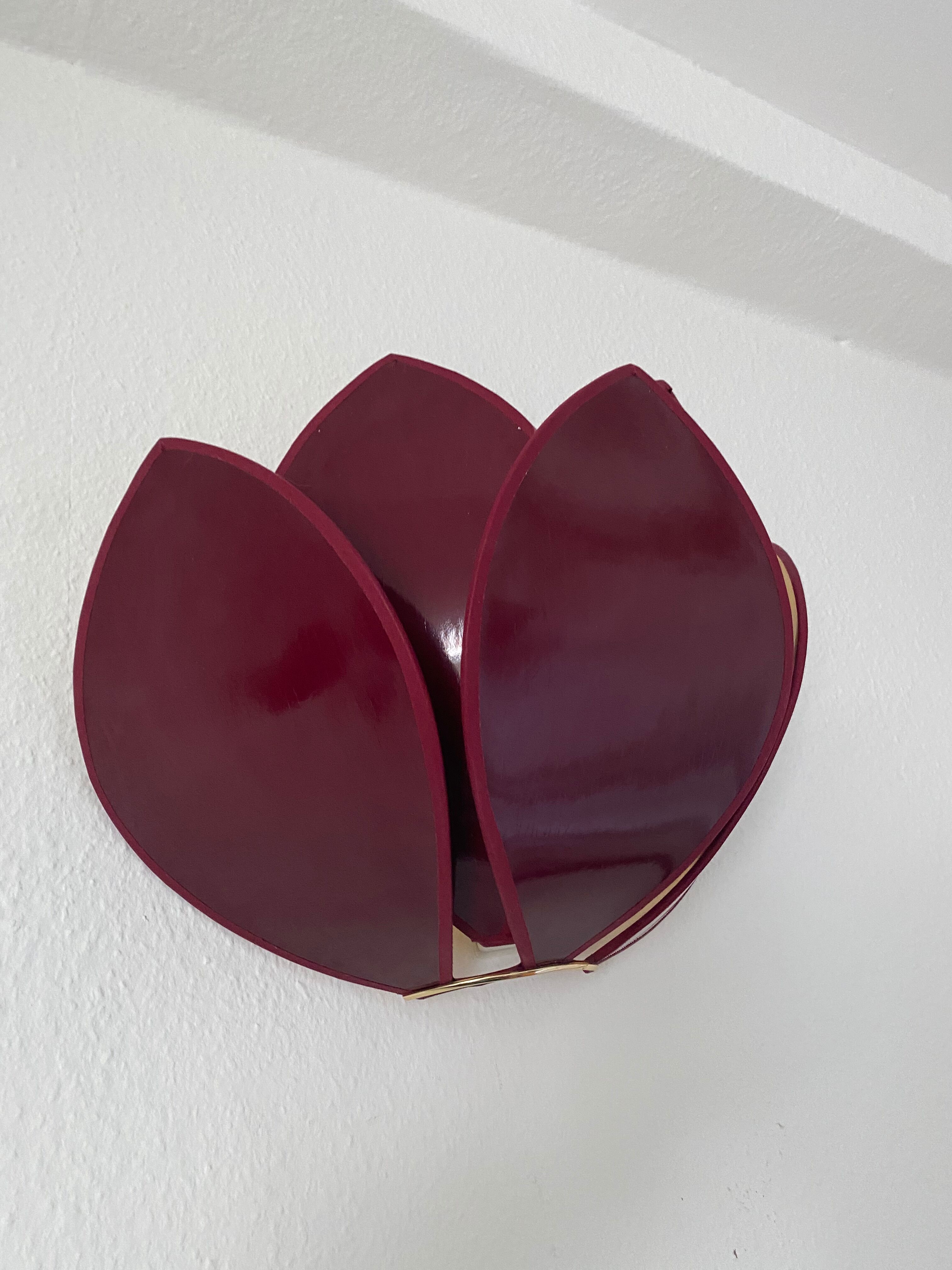 Lotus flower sconces