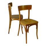 Two chairs bistrot Thonet 1960 Czechoslovakia