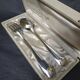 Individual covered box in silver metal