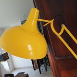Large Yellow Metal Modular Lamp