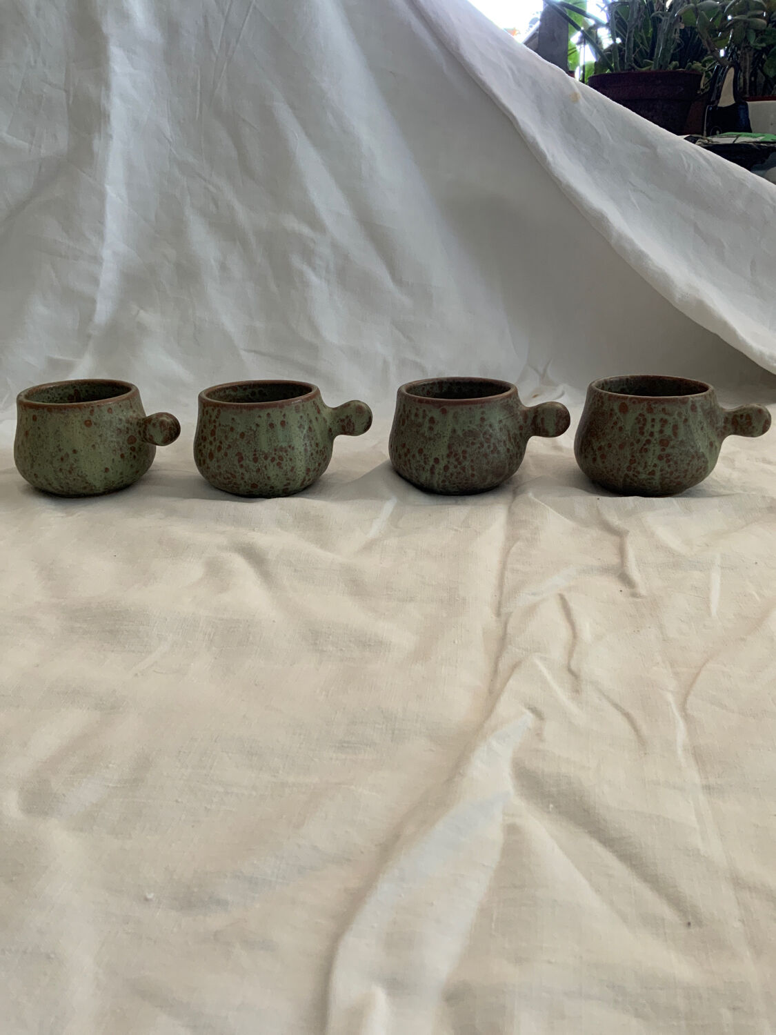 Stoneware mugs