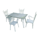 Wrought iron garden furniture 1940/50