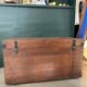 Old wooden trunk