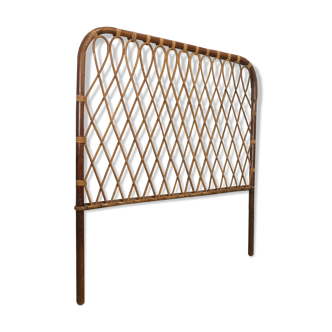 Rattan headboard