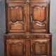 Two-part Louis XV period oak buffet, circa 1750