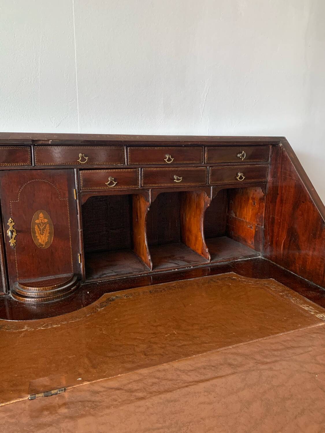 Old English Slope Desk 19th Century