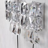 Rare 1960s Kinkeldey German crystal wall sconce 1960