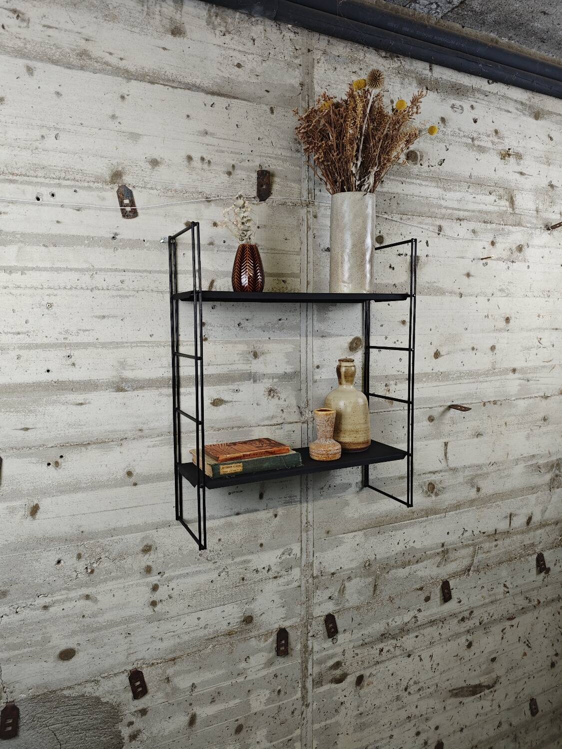 Vintage wall shelf