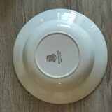5 antique Gien Micheline soup plates
