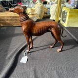 Bronze plated dog