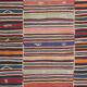 Vintage Turkish kilim handwoven 226x326 cm