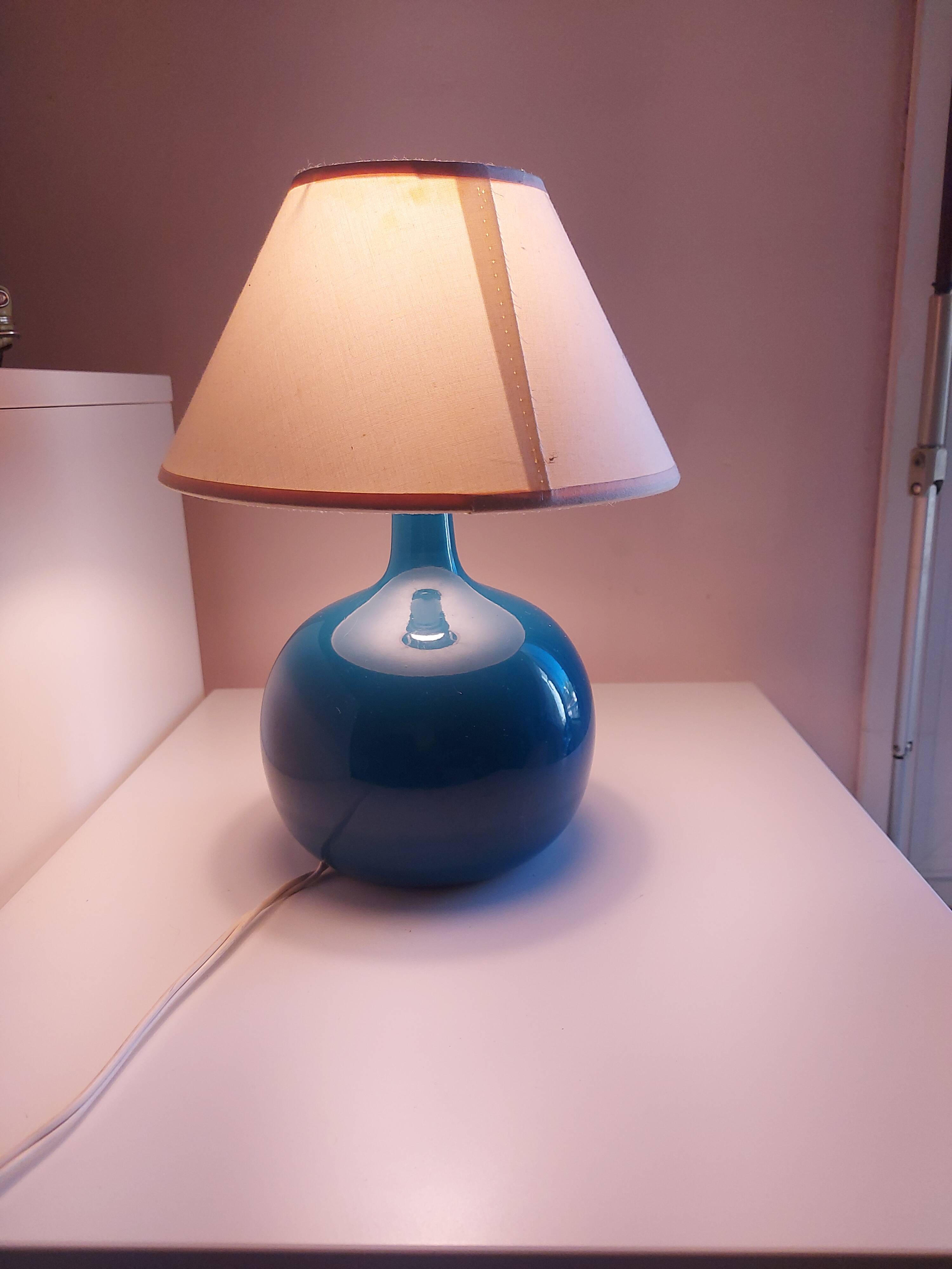 Vintage 60'S wooden lamp