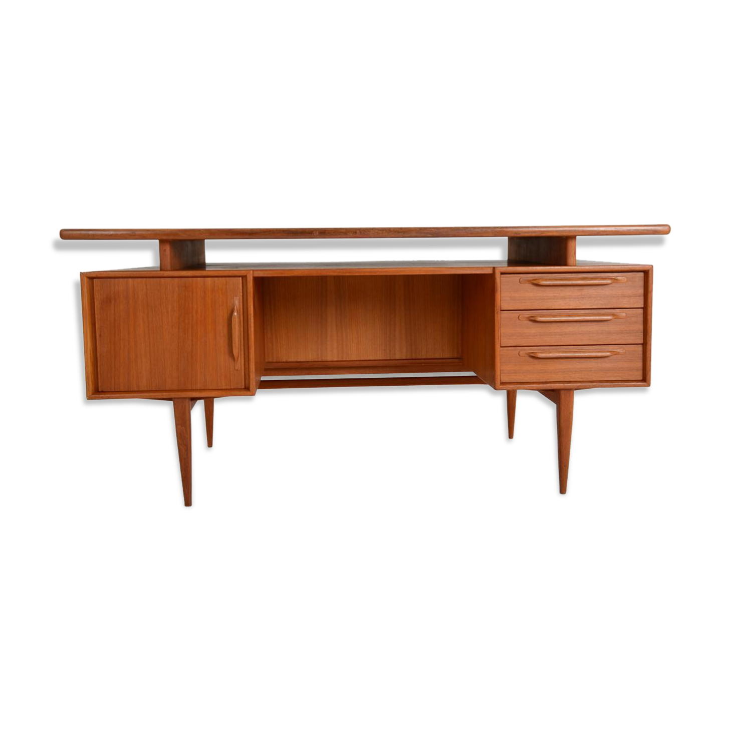 Scandinavian desk teak