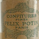 Former Felix Potin jam jar
