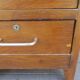 Desk oak vintage style english drawer and extension