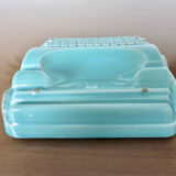 Ashtray japy machinę to write ceramic 50s 60s