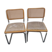 Paire de chaise B32 Marcel Breuer