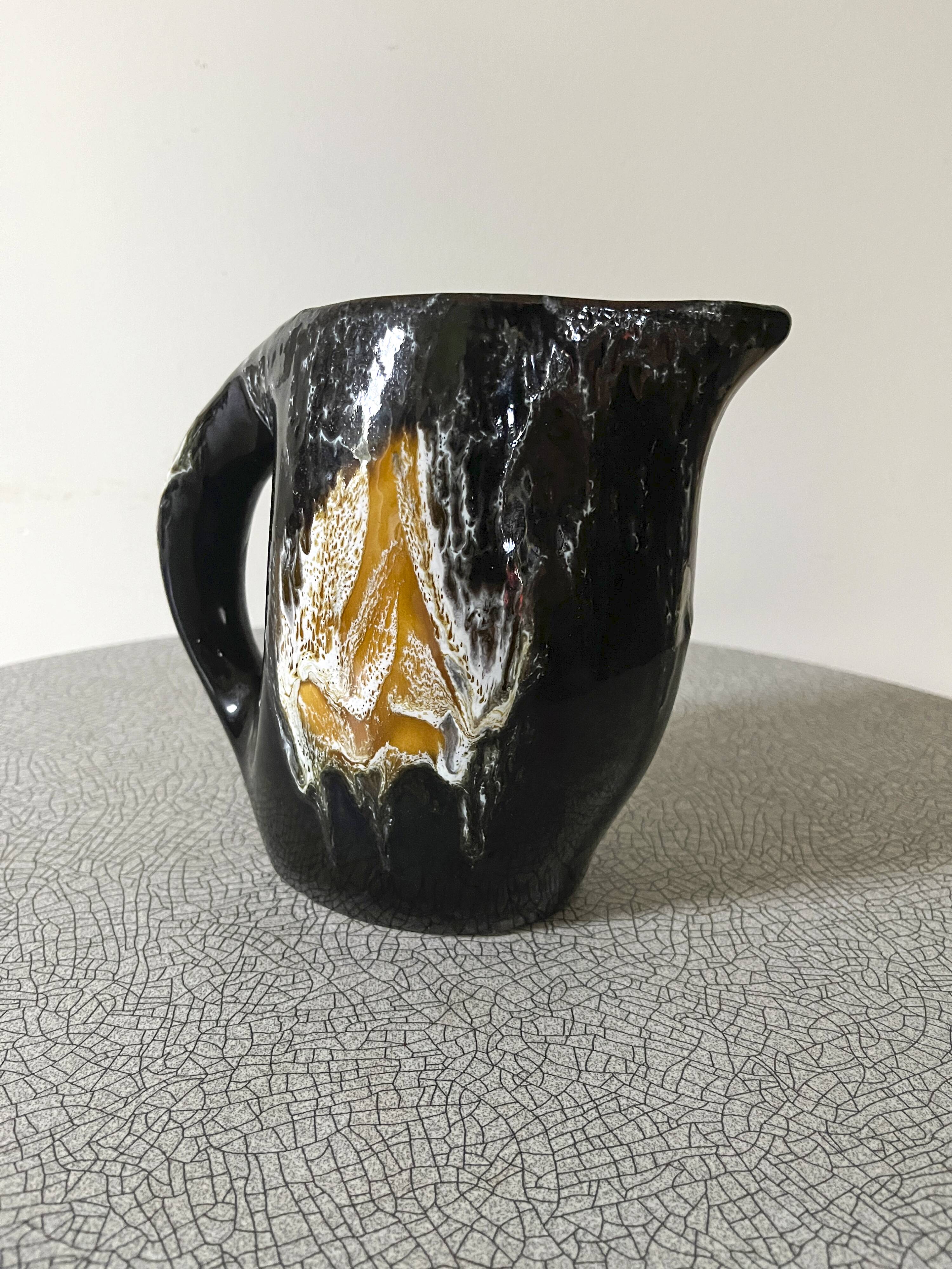 Vallauris pitcher, vintage 1960s