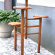 Wooden plant holder