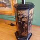 Lampe pagode , abat jour soie