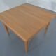 Danish Oak Sofa Table by Niels Bach, 1960s