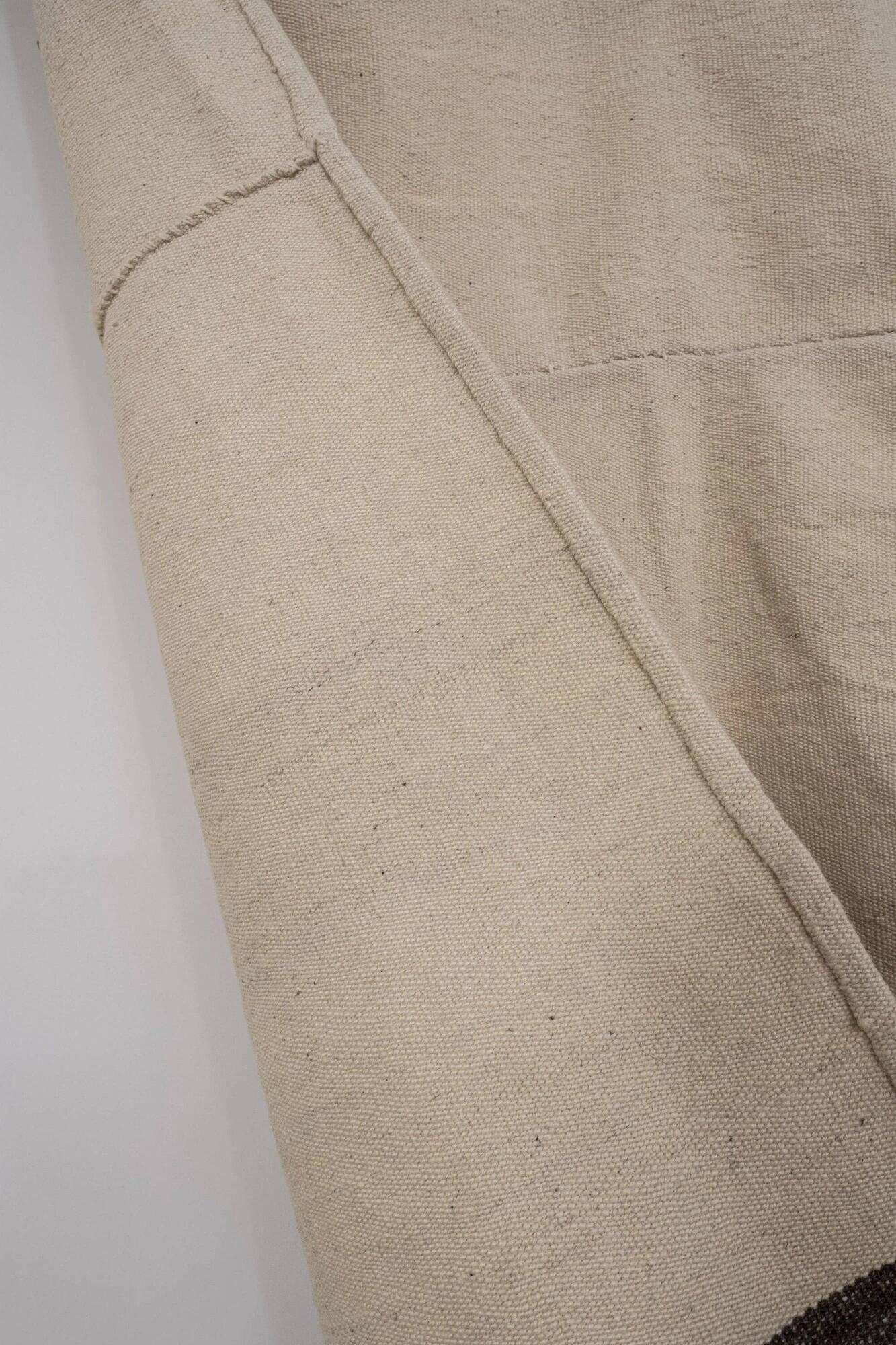 Vintage Turkish hemp rug 160x332 cm