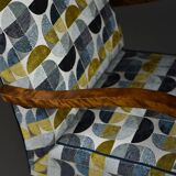 Modernist armchair from the 1930s/40s – Birchwood, original springs, fully