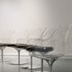 Set of 6 Champagne Armchairs by Erwine & Estelle Laverne, c.1950