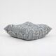 Togo lounge chair and pouf in patterned fabric by Michel Ducaroy for Ligne Roset, 1973, set of 2